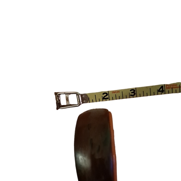 Coral Bay orange leather sandals - Picture 4 of 5